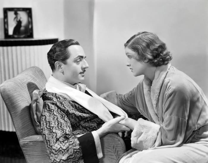 Dıck Powell and Myrna Loy