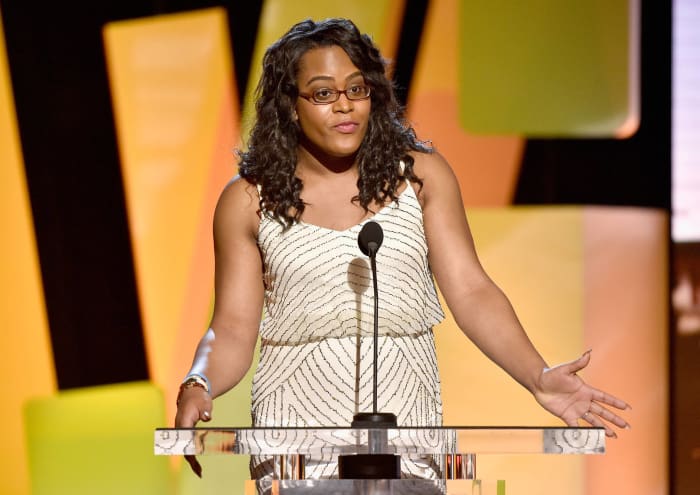 Mya Taylor makes history