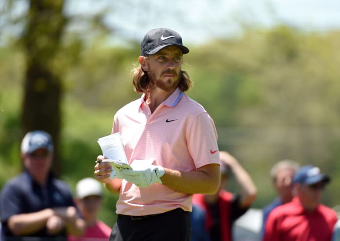 Working for the weekend: Tommy Fleetwood