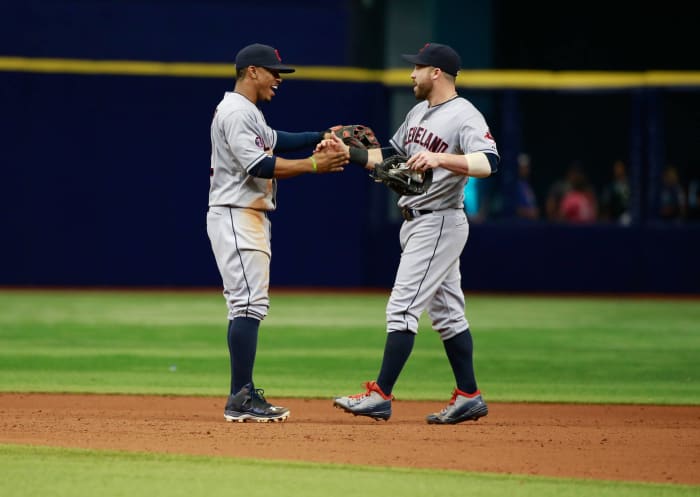 Francisco Lindor and Jason Kipnis