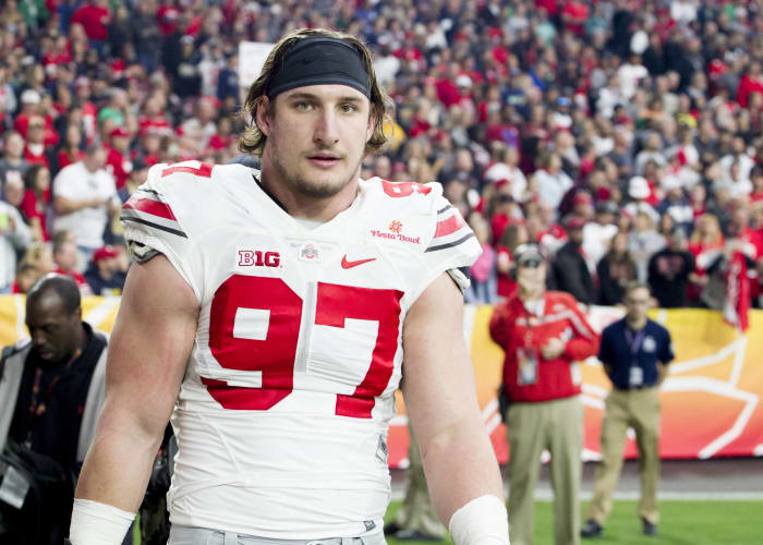 Ohio State Buckeyes #97 Joey Bosa Limited NCAA College Football