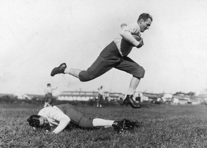 Red "The Galloping Ghost" Grange