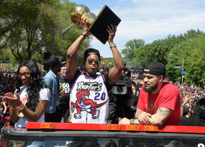 Kyle and Ayahna Lowry