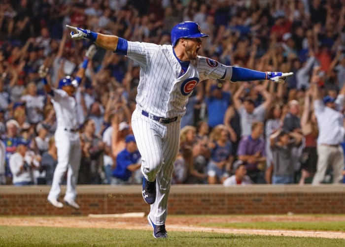 Aug. 12: David Bote announces his presence