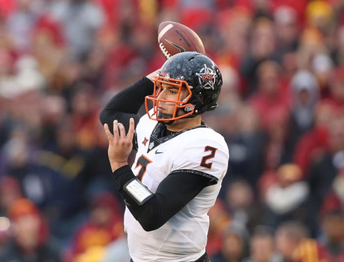 Pittsburgh Steelers: Mason Rudolph, QB, Oklahoma State