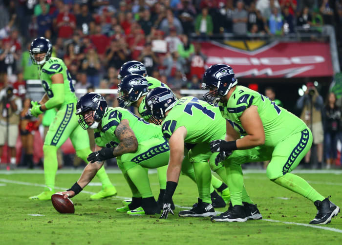 Seattle Seahawks weakness: offensive line
