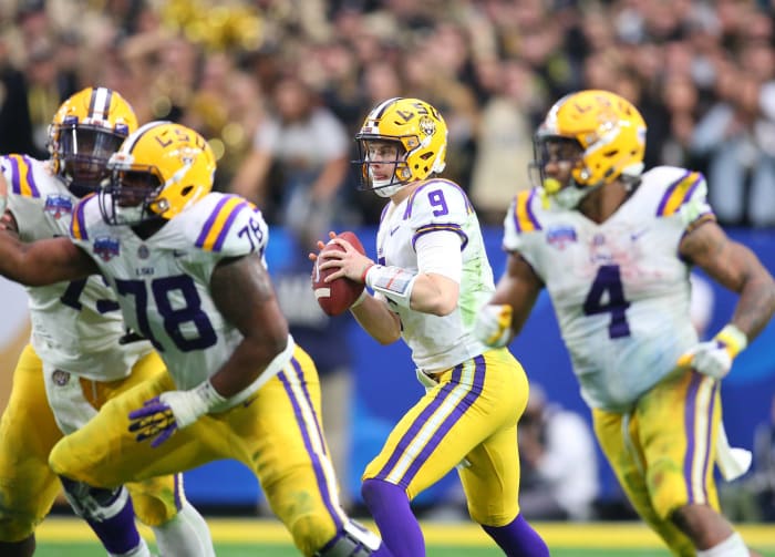 Georgia Southern at No. 6 LSU, 7:30 p.m., Saturday, ESPNU