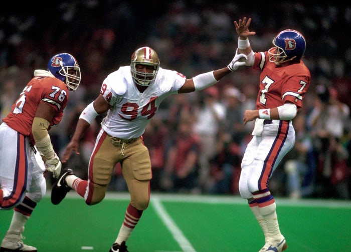 San Francisco 49ers: Charles Haley, DE (1986)