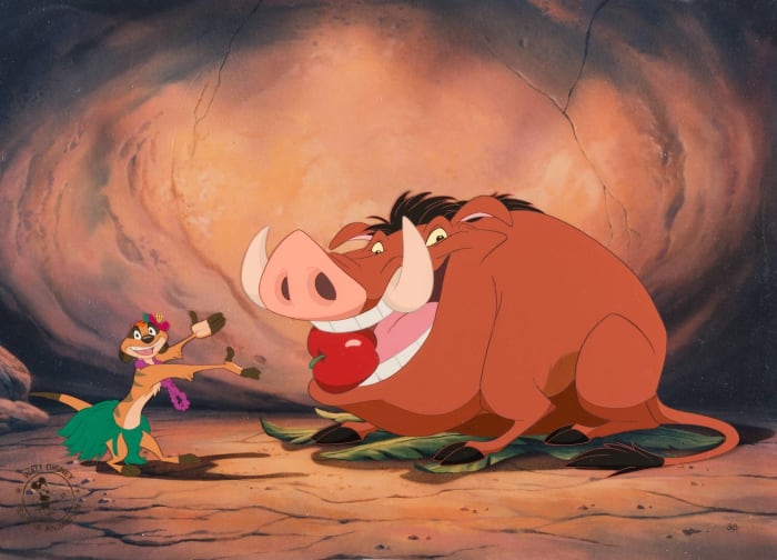 Timon and Pumbaa