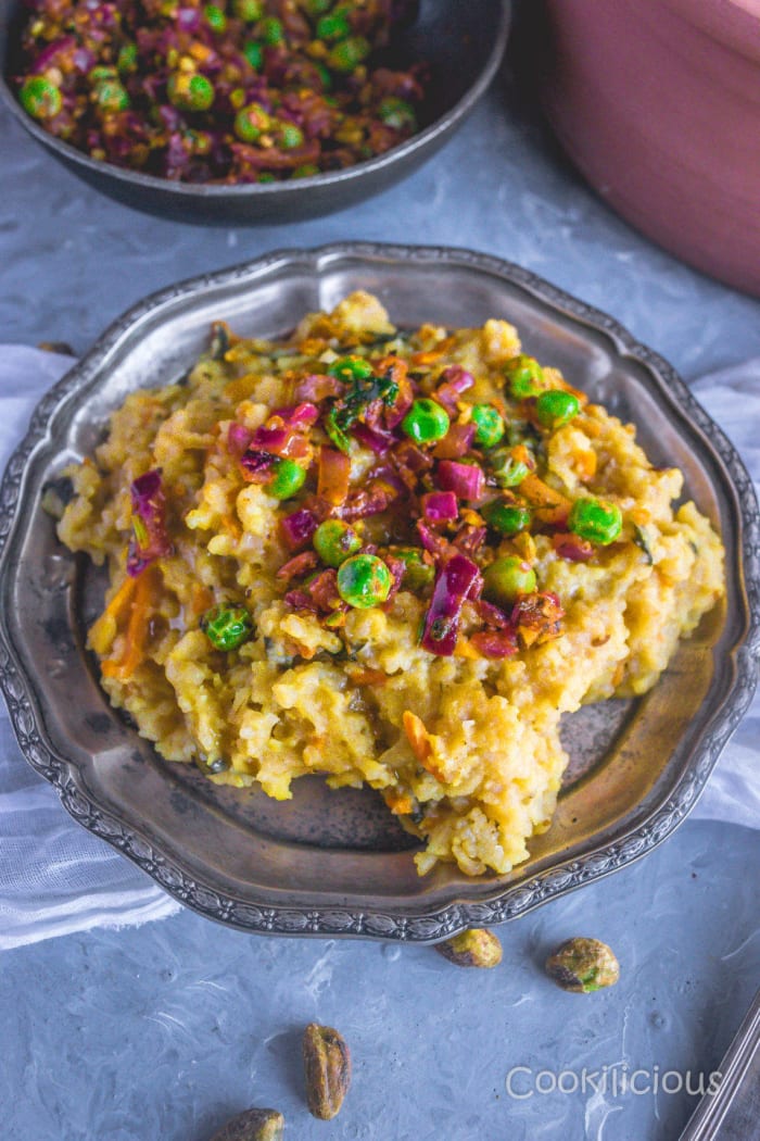 Carrots and beets masala Khichdi