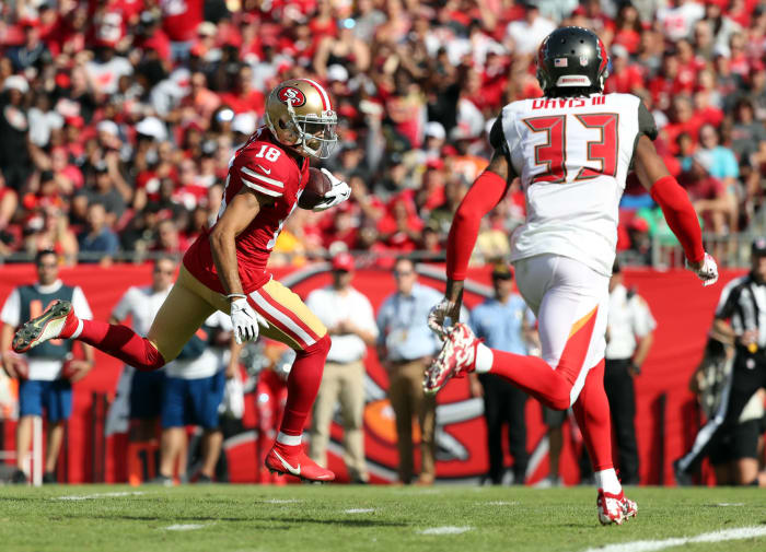 Panthers Wide Receiver Touchdowns vs. Bucccaneers