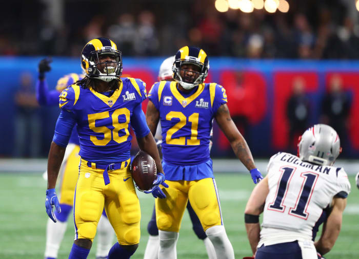 Least: Los Angeles Rams, linebacker