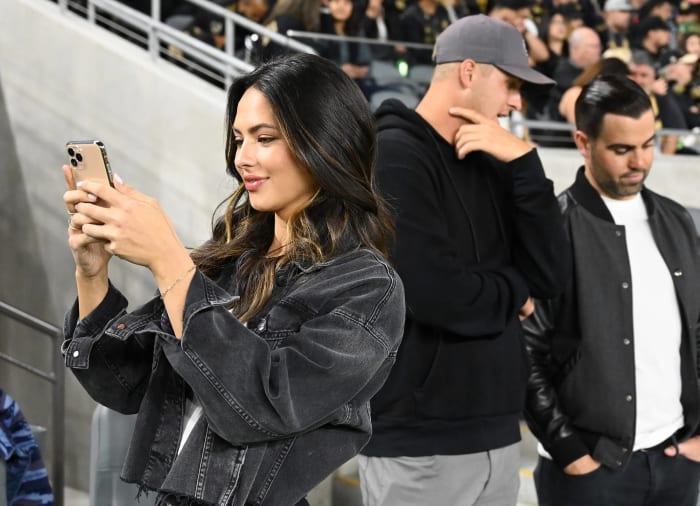 Christen Harper 'hottest pitcher there is' as Jared Goff's wife to