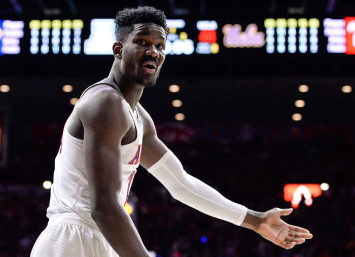 Phoenix Suns: DeAndre Ayton, C, Arizona