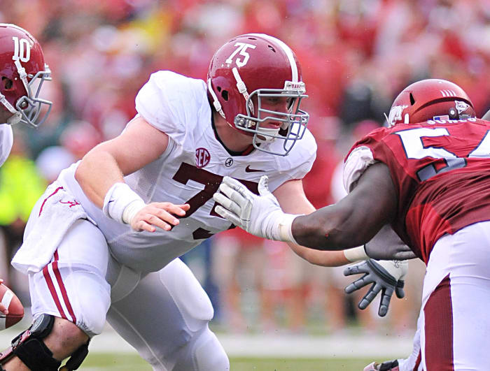 Offensive Line: Barrett Jones, Alabama (2009-12)