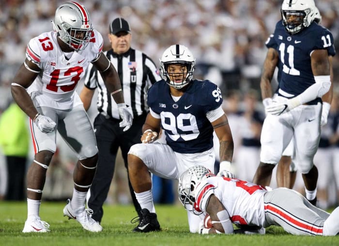 Las Vegas Raiders (via Bears): Yetur Gross-Matos, DE, Penn State