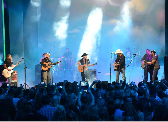 2012: Willie Nelson “Roll Me Up and Smoke Me When I Die” collaboration