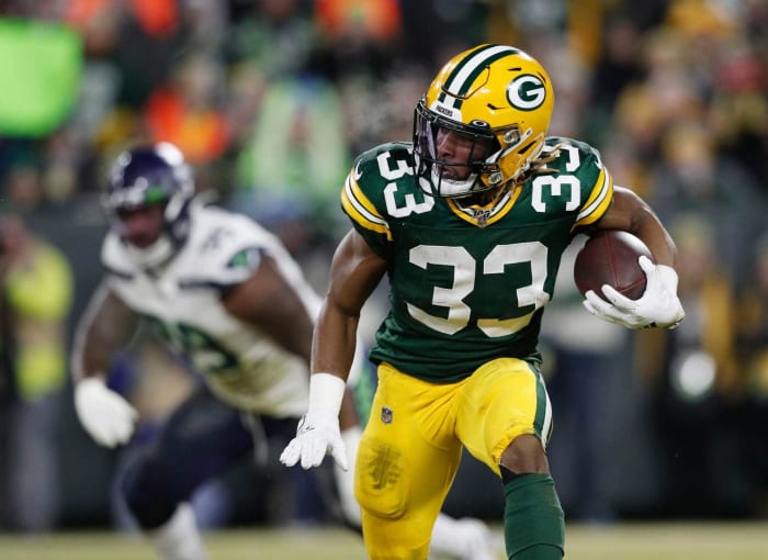 Aaron Jones vs. Fred Warner