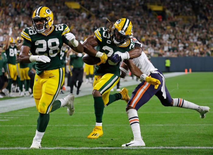 AJ Dillon Is Adding Intrigue To Green Bay's Off-Season - Zone Coverage