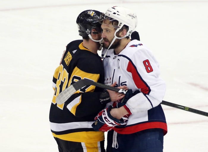Sidney Crosby and Alex Ovechkin