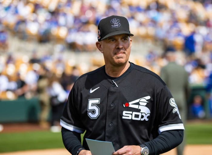 This diehard White Sox fan spends his days wearing opposing teams' uniforms