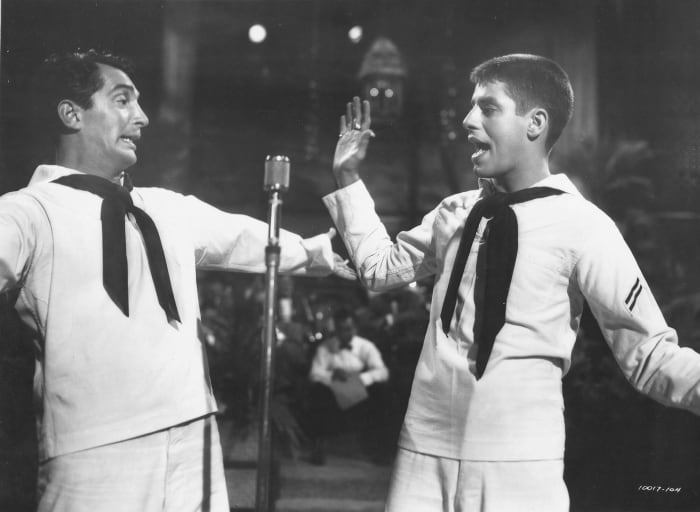 Jerry Lewis and Dean Martin