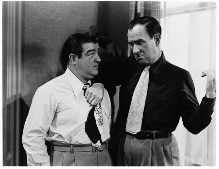 Bud Abbott and Lou Costello