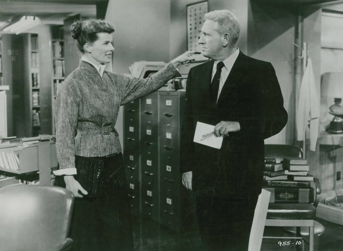 Katharine Hepburn and Spencer Tracy
