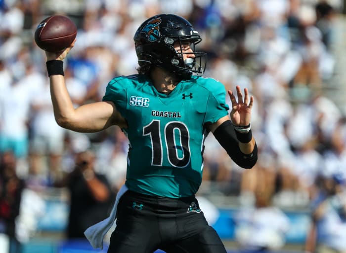 School soccer Week 4: Picks and preview School soccer Week 4: Picks and preview Massachusetts (0-3) at No. 17 Coastal Carolina (3-0), 1 p.m., Saturday, ESPN+
