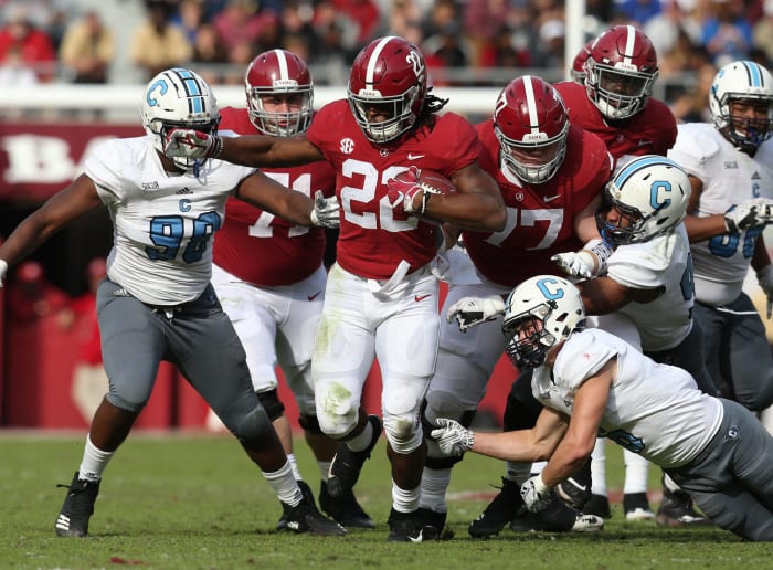 Nov. 17 - Alabama d. The Citadel, 50-17