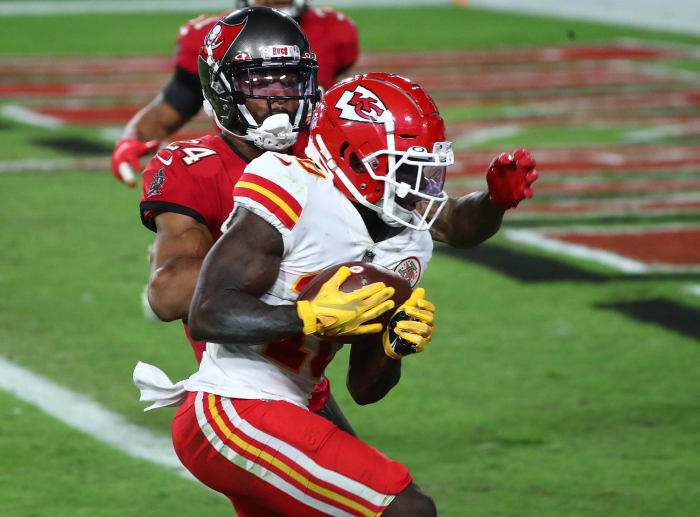 Tyreek Hill shows off Chiefs' unrivaled dimension