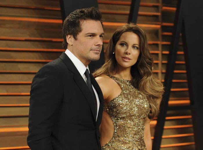 Kate Beckinsale and Len Wiseman