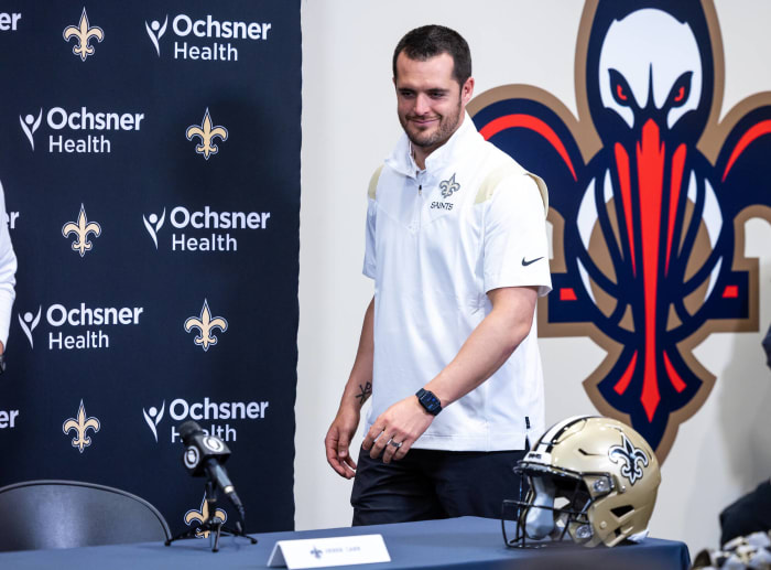 2023: Derek Carr, New Orleans Saints