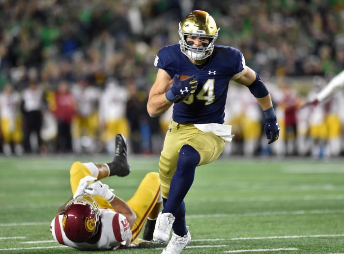Green Bay Packers: Cole Kmet, TE, Notre Dame