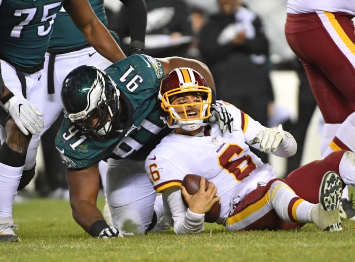 Total Combined Fumbles Lost and Interceptions in Week 14 - Mark Sanchez