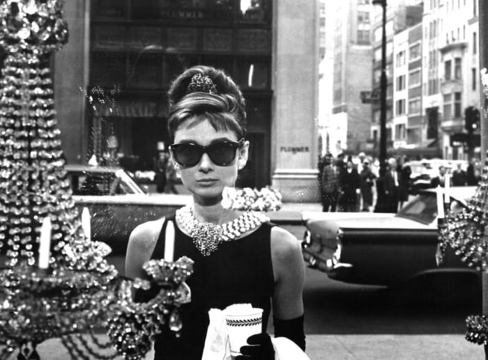 1961: Audrey Hepburn in "Breakfast at Tiffany's"
