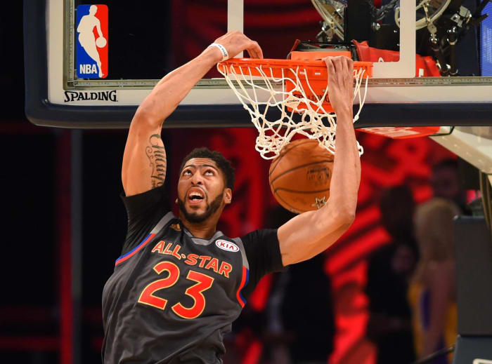Anthony Davis breaks Wilt's record in 2017