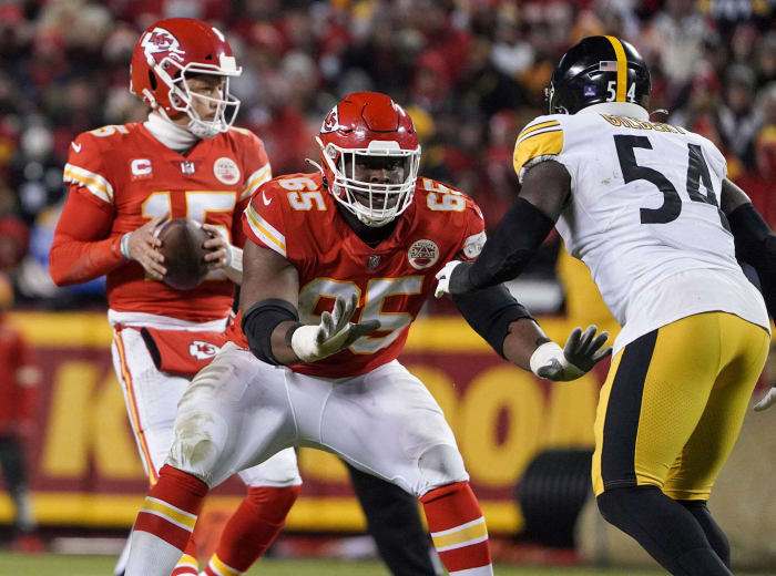 Underpaid offensive guard: Trey Smith, Kansas City Chiefs