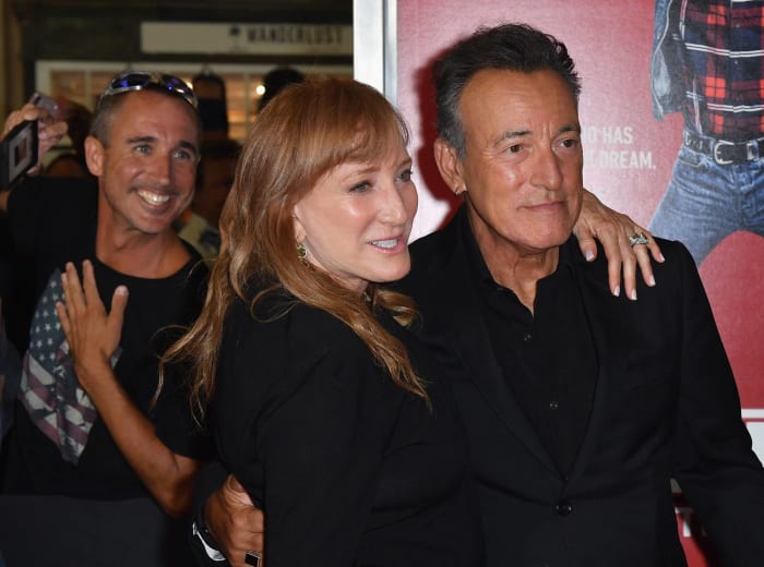 Bruce Springsteen and Patti Scialfa