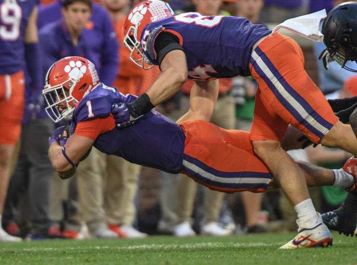 Miami, Fla. (5-5, 3-3 in ACC) at No. 9 Clemson (9-1, 7-0 in ACC), 3:30 p.m., Saturday, ESPN