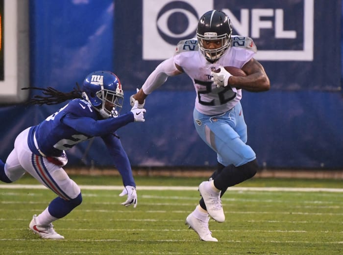 Total Rushing Yards In Week 16 - Derrick Henry