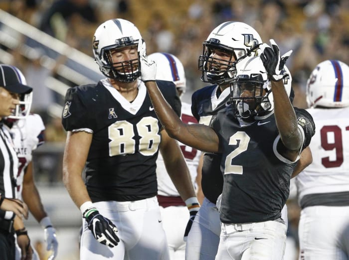 Florida Atlantic (2-1) at (16) UCF (2-0), 7 p.m., Friday, ESPN