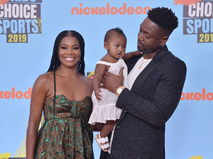 Dwyane Wade and Gabrielle Union