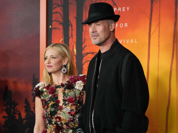 Sarah Michelle Gellar and Freddie Prinze Jr.
