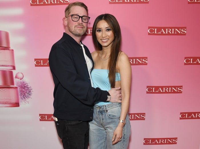 Brenda Song and Macaulay Culkin