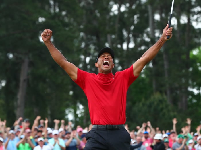 Fire from within: Tiger Woods