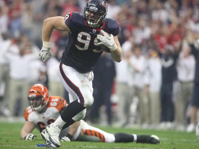 Houston Texans: Watt's pick six