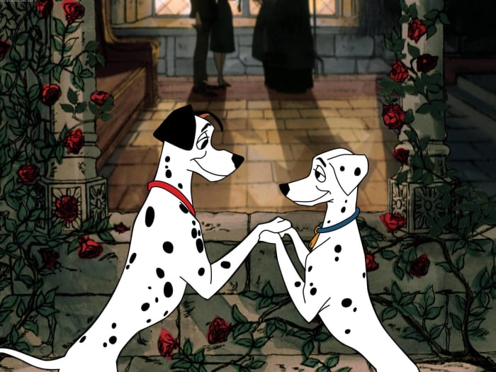 Pongo and Perdita from 'One Hundred and One Dalmatians'