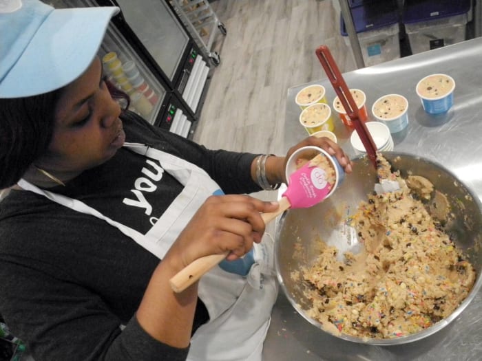 Raw eggs are the only dangerous part of cookie dough