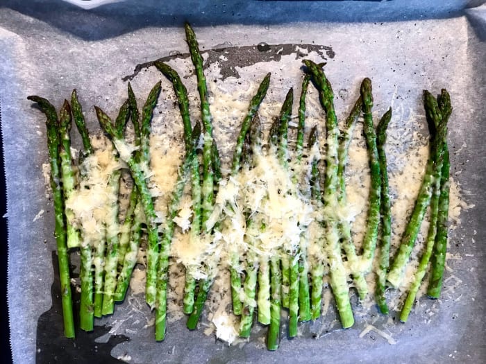 Parmesan asparagus